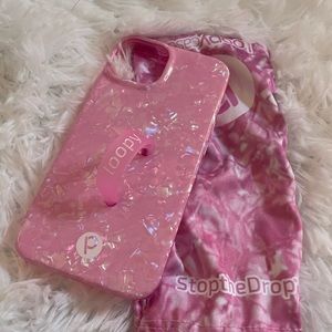 New loopy case 14/13 Lefty pink opal shell